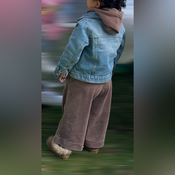 H&M Velour Matching Set 2T Beige - Picture 8 of 11